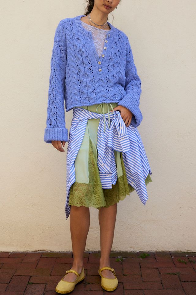 Polly Cable-Knit Sweater #1