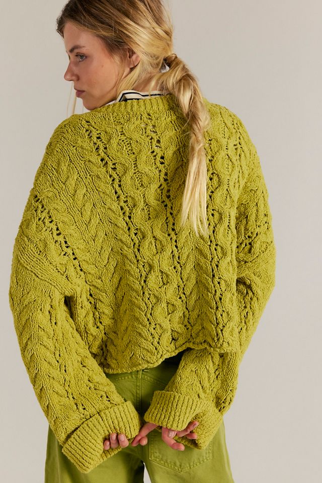 Polly Cable-Knit Sweater #1