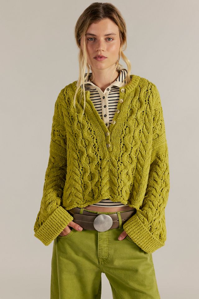 Polly Cable-Knit Sweater #3