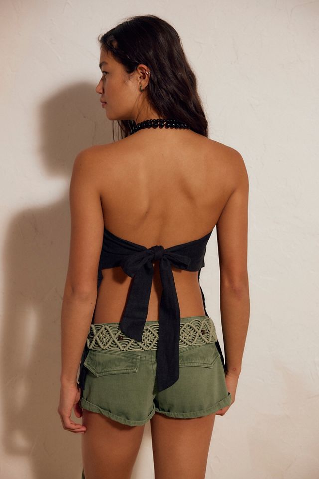 Bernadette Linen Top #2