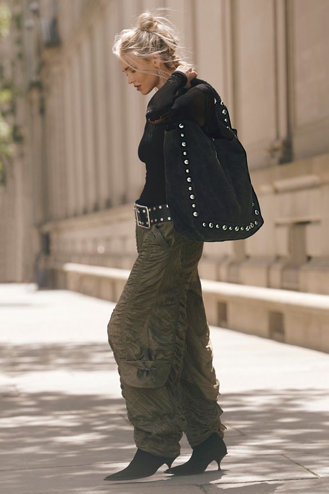 See You Soon Studded Tote #1