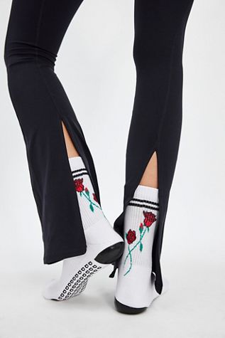 Chaussettes de Pilates Arebesk Rose