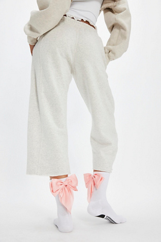 Arebesk Anna Pilates Socks at Free People, White, M