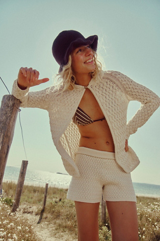 Laguna Love Sweater Co-Ord by free-est at Free People in Ivory, Size: Large