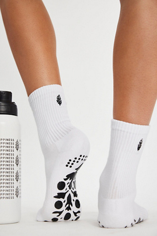 Total Buti Pilates Socks by FP Movement at Free People in White