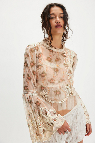 Embroidered Daydream Top
