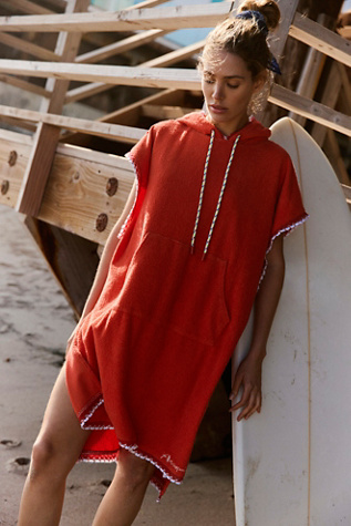 Kai Pullover by FP Movement at Free People in Scarlet Combo, Size: Large