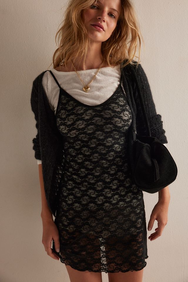 Nuisette Dos Nu en Dentelle Extensible #3