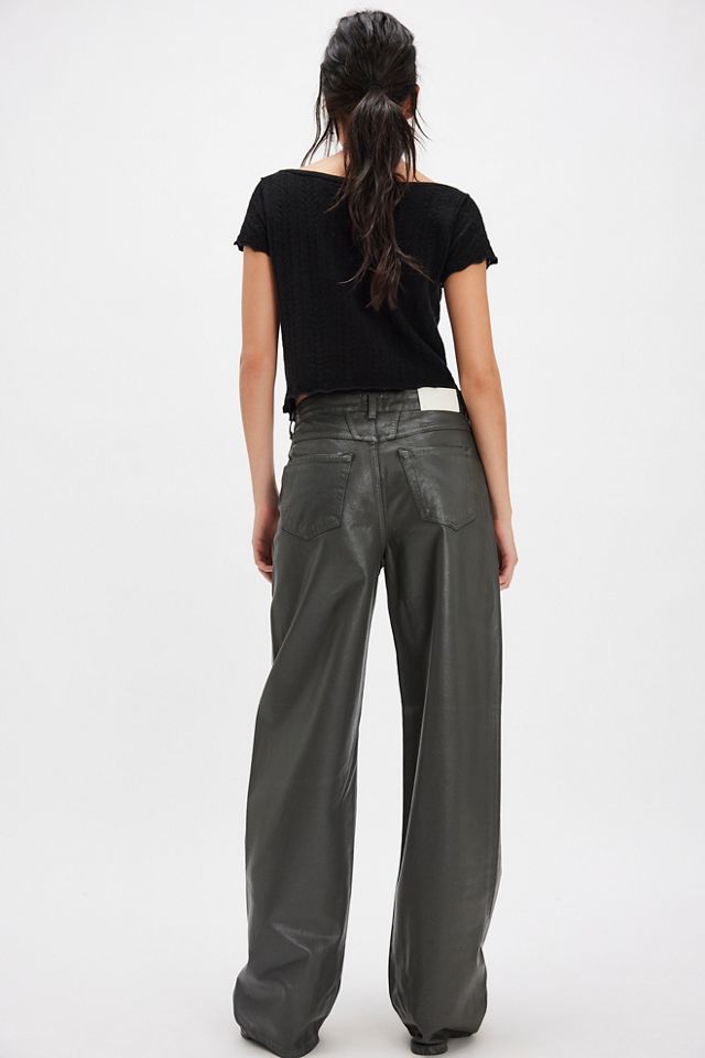 Closed Nikka Wide-Leg Coated Jeans #1