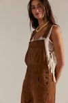 We The Free Ziggy Suede Overalls