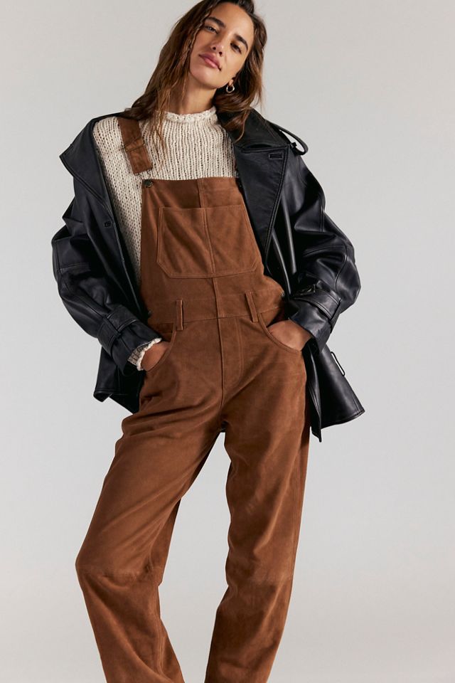 We The Free Suede Overalls #3
