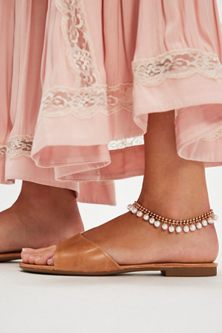 Summer Staple Sandals by Vicenza at Free People in Brown, Size: US 7