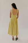 Nightingale Seersucker Midi Dress