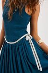 Nightingale Seersucker Midi Dress
