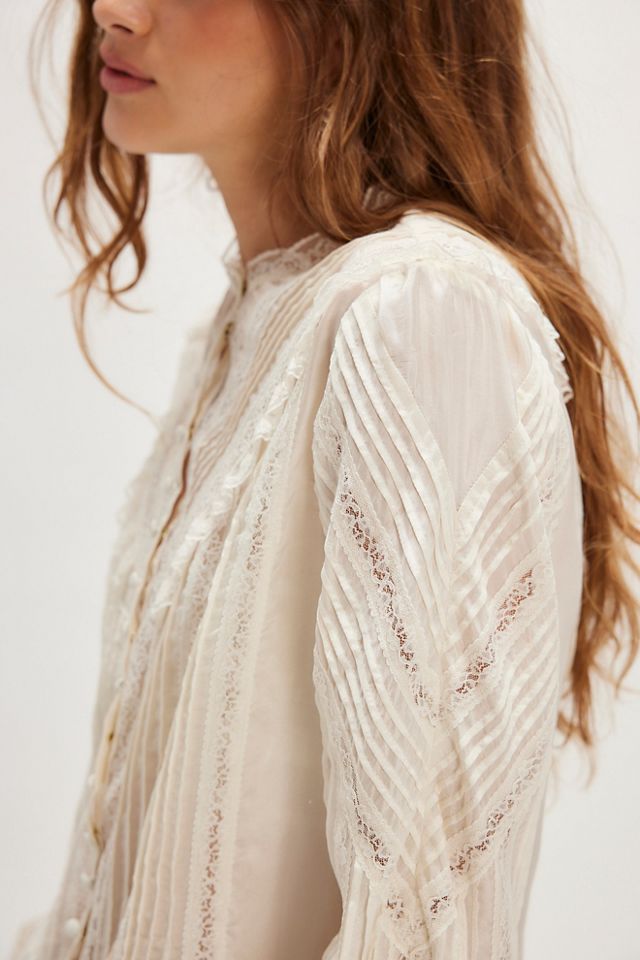 LoveShackFancy Norami Blouse #2