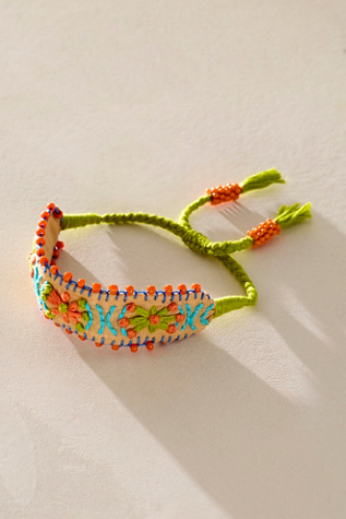 Vernon Soft Bracelet by Free People in Orange