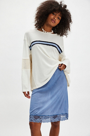 We The Free La Playa Tee at Free People in White, Size: L