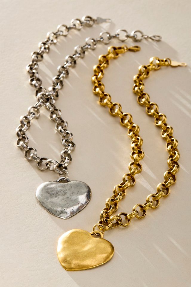 Collier Court Coeur Bouffant Bracha #1
