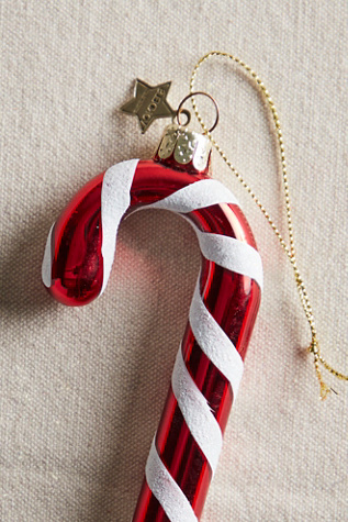 Pink Candy Cane Ornament