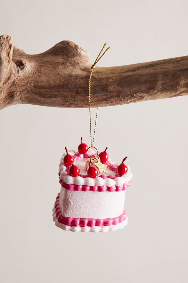 Retro Cake Ornament #1