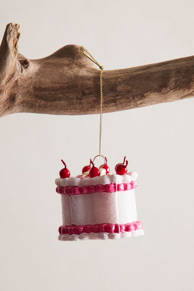 Retro Cake Ornament #2