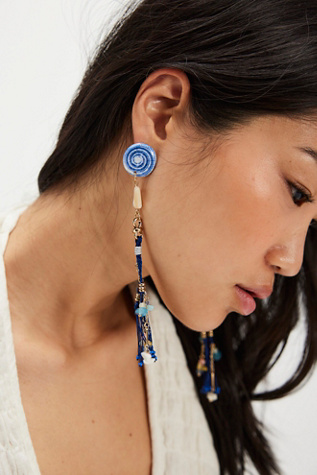 Jellyfish Dangles by Free People in Blue