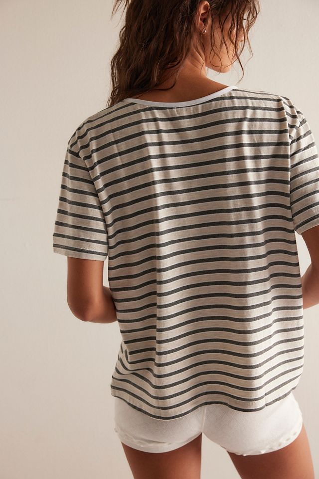 DONNI. The Jersey Bow Oversized Top #1