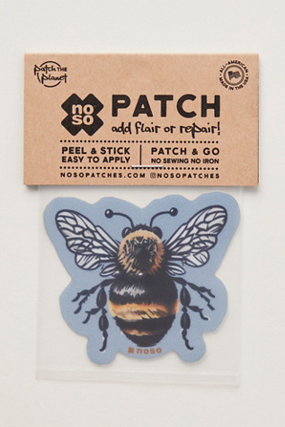 NoSo Animal Patch at Free People in Blue