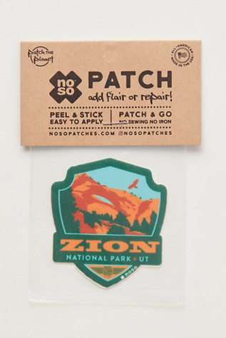 NoSo Parks Patches at Free People in Green