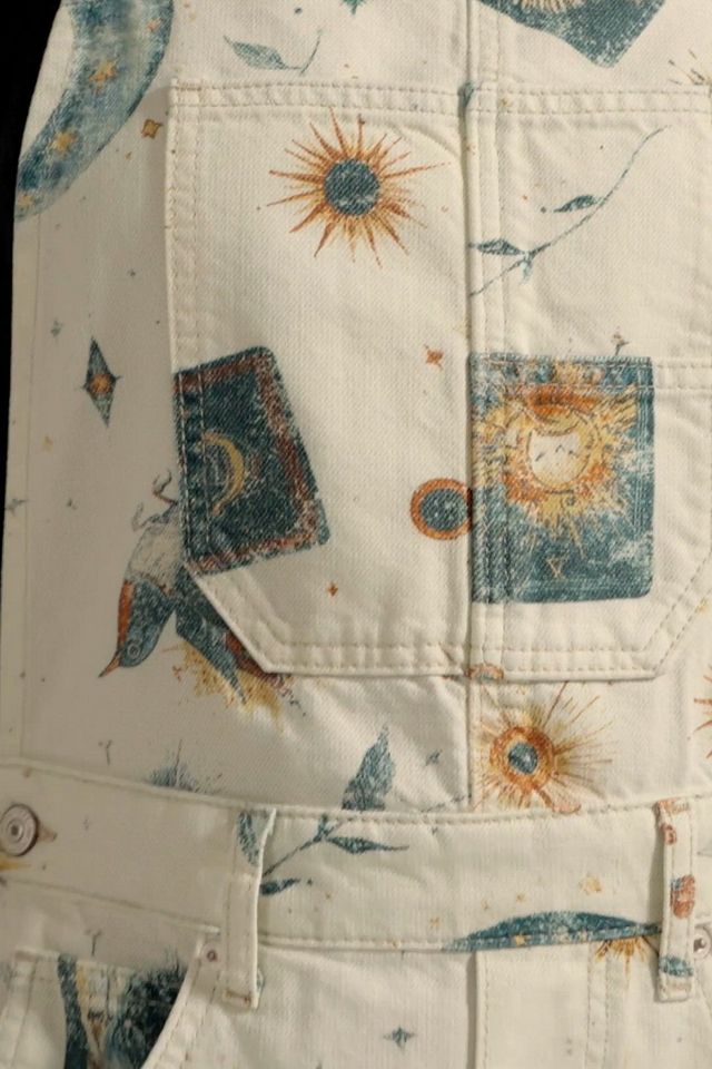 Free People ★ We The Free Good Luck Printed Overalls We The Free Good Luck Printed Overalls | Free People