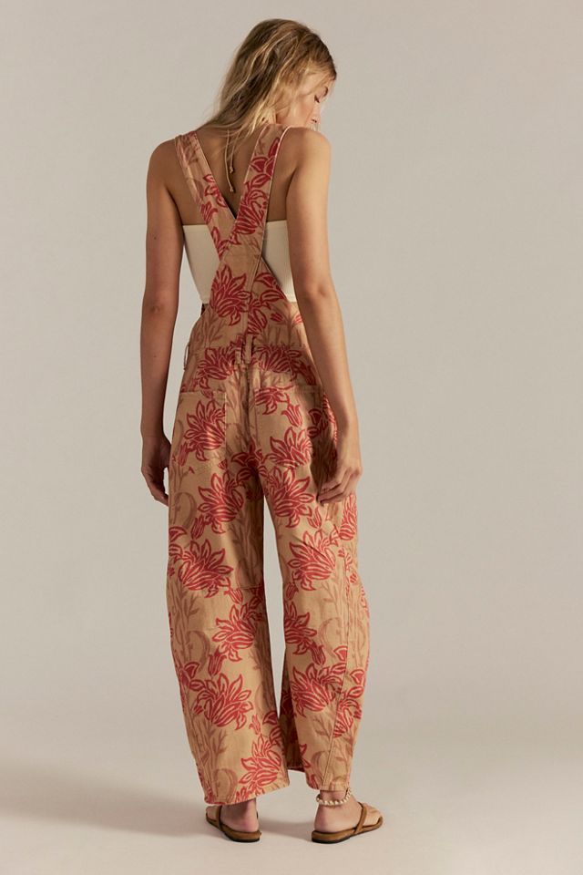 We The Free Good Luck Printed Overalls