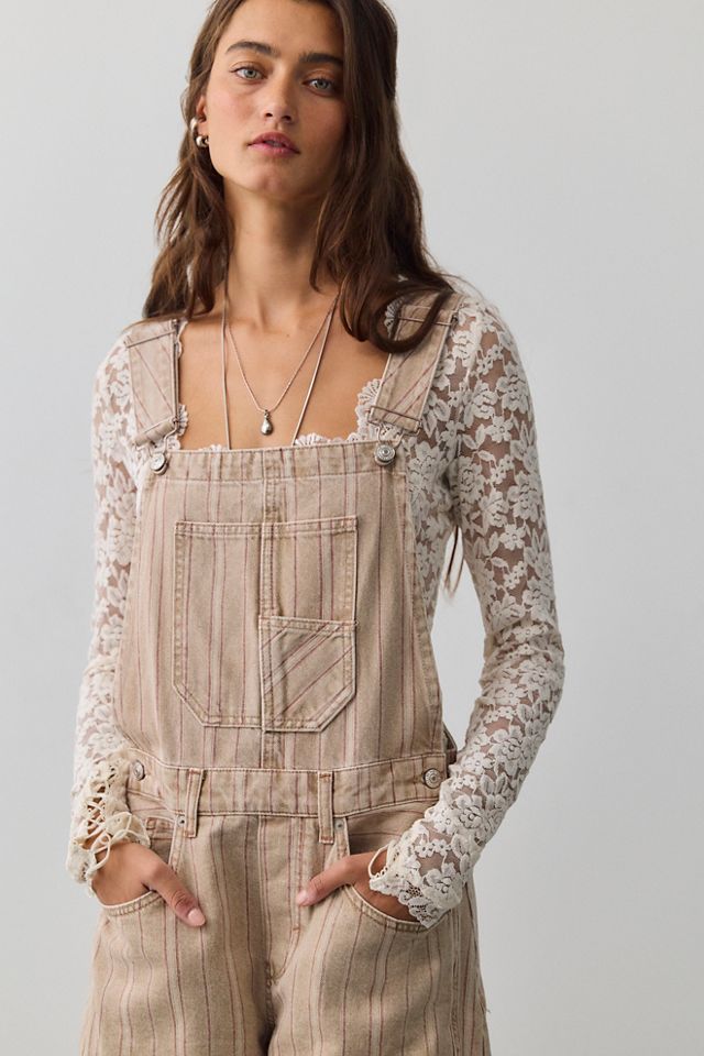 We The Free Good Luck Printed Overalls #3