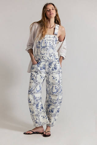 We The Free Good Luck Printed Overalls - thumbnail 5