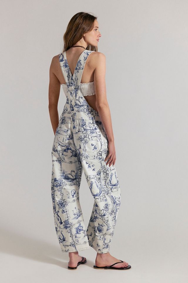 We The Free Good Luck Printed Overalls #3