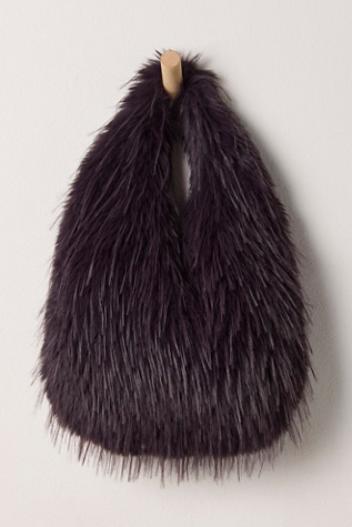 APPARIS Colette Fringe Fur Bag