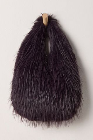 APPARIS Colette Fringe Fur Bag