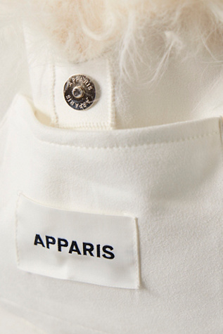 Женская сумка APPARIS Colette Fringe Fur, цвет: Слоновая кость — фото 4