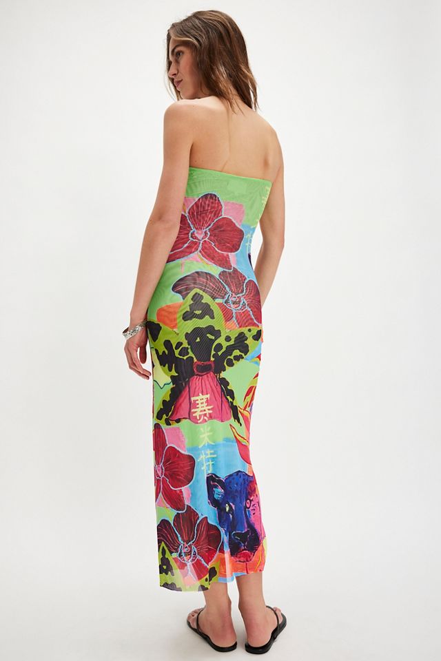 Summi Summi Strapless Slip Dress #1
