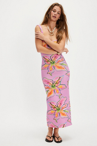 Summi Scoop Neck Maxi Dress
