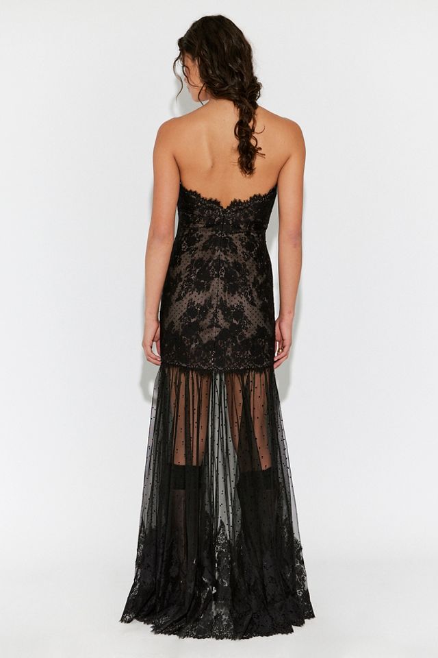 Retrofete Vespera Lace Maxi Dress #1
