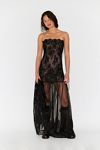 Retrofete Vespera Lace Maxi Dress