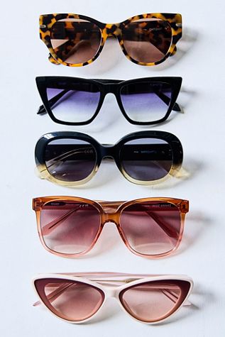 Quay Impromptu Novelty Round Sunglasses