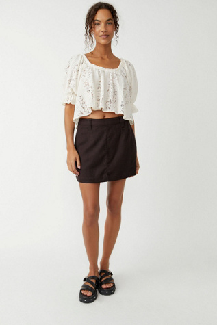 Can't Blame Me Mini Skirt