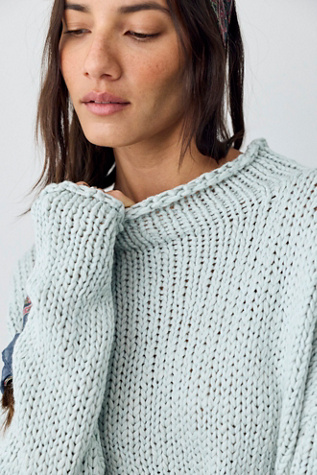 Le Pull Col Roulé En Maille Opal