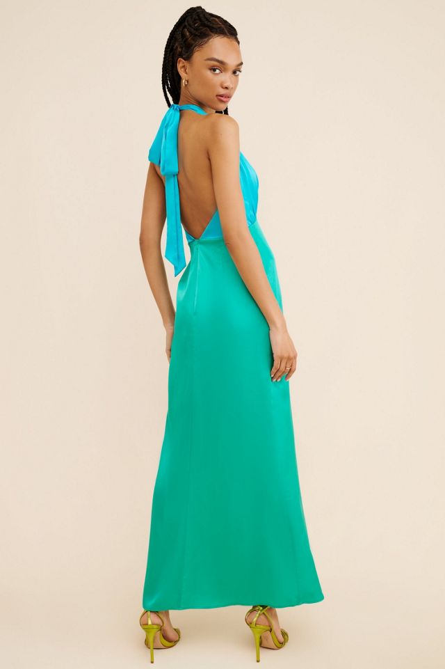 The Wolf Gang Oahu Satin Slip Dress #1