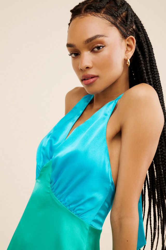 The Wolf Gang Oahu Satin Slip Dress #2