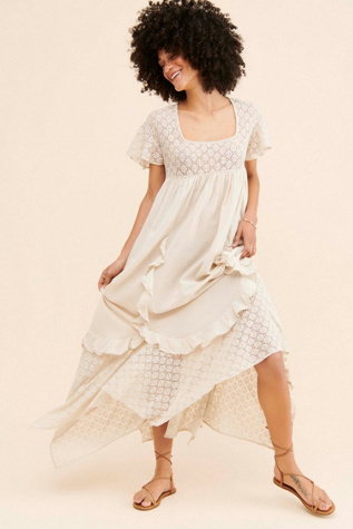 Free-est Bring The Romance Midi Dress
