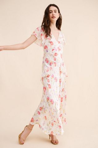 RIXO Evie Floral Maxi Dress