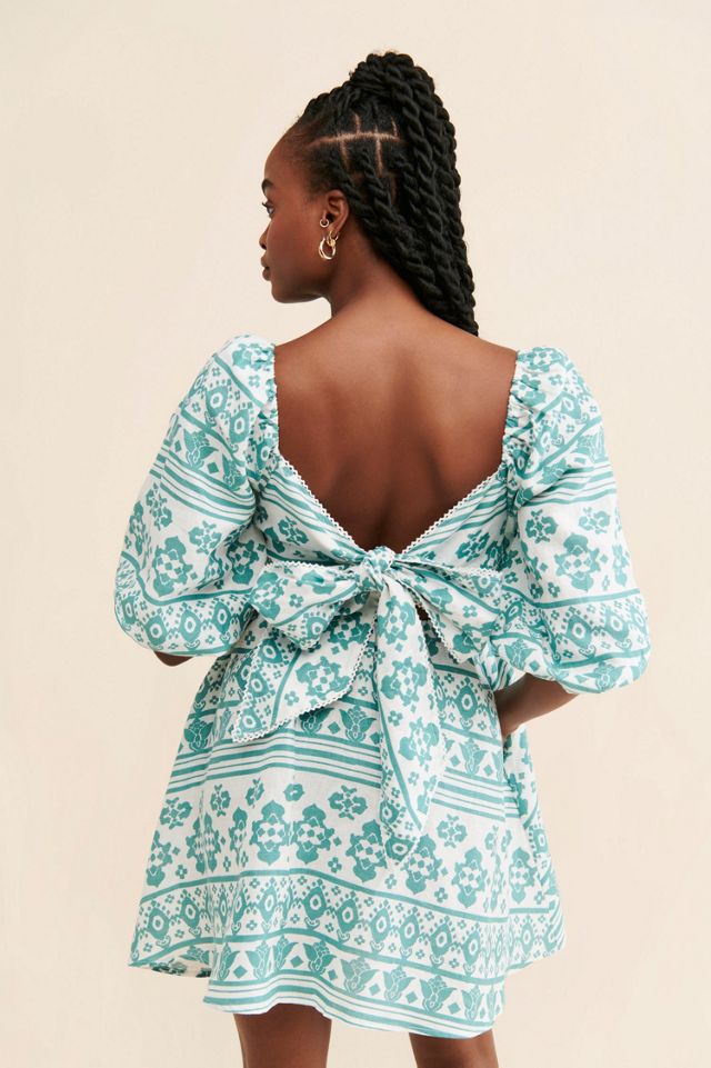KIVARI Iman Blouson Sleeve Dress #1