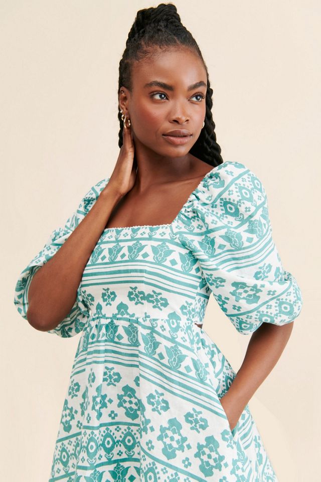 KIVARI Iman Blouson Sleeve Dress #2